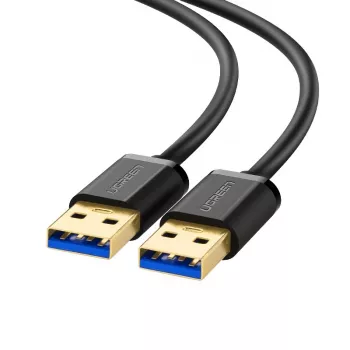 Ugreen 10370 USB-kaapeli USB 3.2 Gen 1 (3.1 Gen 1) 1 m USB-A musta