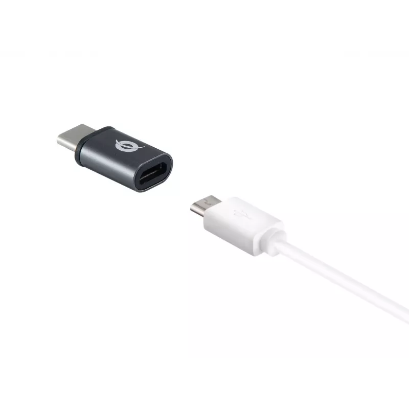 Conceptronic DONN USB-C–Micro USB -OTG-sovitin 3 kpl:n pakkaus