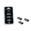 Conceptronic DONN USB-C–Micro USB -OTG-sovitin 3 kpl:n pakkaus