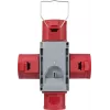 Verkkopistokesovitin Brennenstuhl 1081670 400V 32A harmaa punainen
