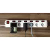 Hama 00137239 Socket Line 6-paikkainen jatkojohto, yksittäin kytkettävät pistorasiat, valkoinen