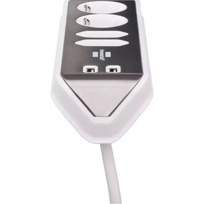 Brennenstuhl 1153590420 2 m 4 AC-pistorasian jatkojohto sisäkäyttöön