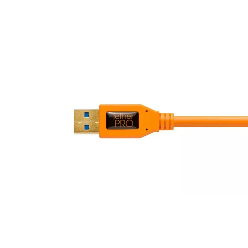 Tether Tools CU61RT15-ORG USB-kaapeli 4,6 m USB 3.2 Gen 1 Micro-USB B oranssi