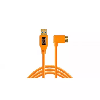 Tether Tools CU61RT15-ORG USB-kaapeli 4,6 m USB 3.2 Gen 1 Micro-USB B oranssi