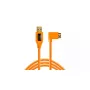 Tether Tools CU61RT15-ORG USB-kaapeli 4,6 m USB 3.2 Gen 1 Micro-USB B oranssi