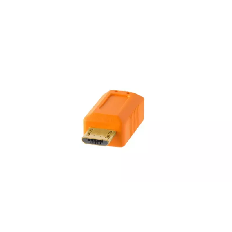 Tether Tools CU5430ORG USB-kaapeli 4,6 m USB A - Micro-USB B oranssi