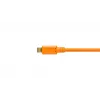 Tether Tools CU5430ORG USB-kaapeli 4,6 m USB A - Micro-USB B oranssi