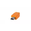 Tether Tools CUC2415-ORG USB-kaapeli 4,6 m USB 2.0 USB C Mini-USB B oranssi
