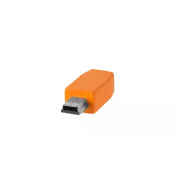 Tether Tools CUC2415-ORG USB-kaapeli 4,6 m USB 2.0 USB C Mini-USB B oranssi