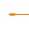 Tether Tools CUC2415-ORG USB-kaapeli 4,6 m USB 2.0 USB C Mini-USB B oranssi