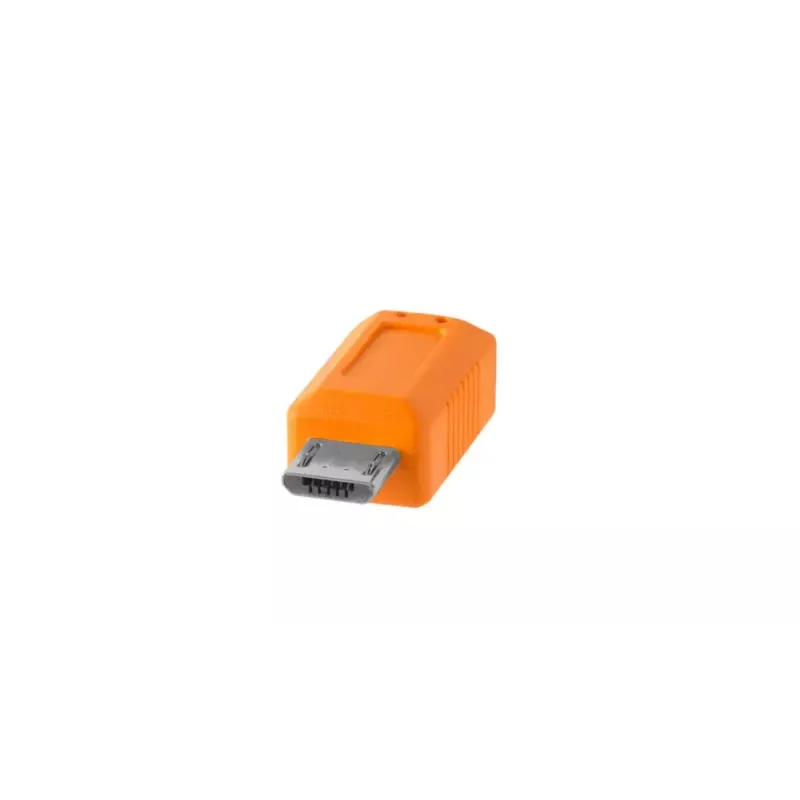 Tether Tools CUC2515-ORG USB-kaapeli 4,6 m USB-C Micro-USB B oranssi