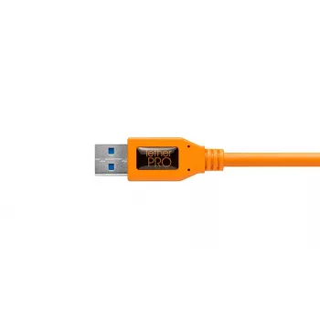 Tether Tools CU3017 USB-kaapeli 5 m USB 3.2 Gen 1 oranssi