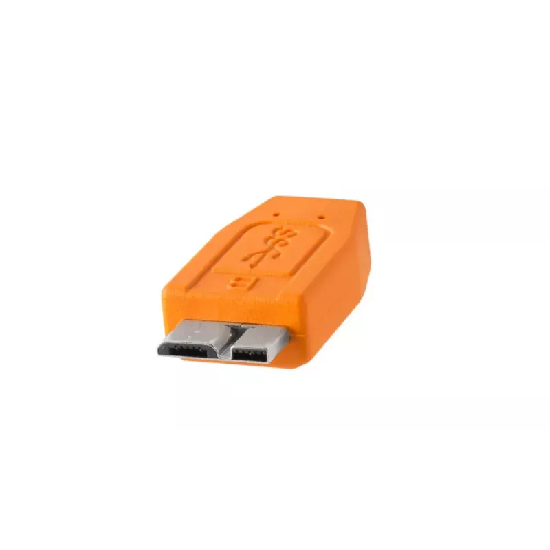 Tether Tools CU5454 USB-kaapeli 4,6 m USB 3.2 Gen 1 Micro-USB B oranssi