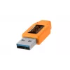 Tether Tools CU5454 USB-kaapeli 4,6 m USB 3.2 Gen 1 Micro-USB B oranssi