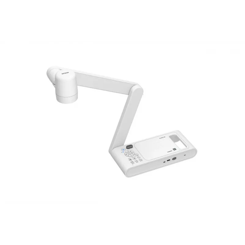 Epson ELPDC30 V12HB09080 dokumenttikamera, 4K UHD (3840 x 2160), 13 MP, 23x digitaalinen / 10x optinen zoom, CMOS, HDMI/USB/Wi-Fi, valkoinen