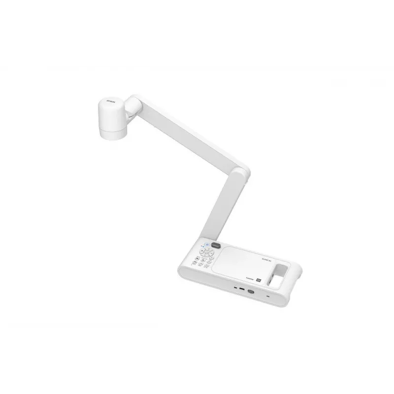 Epson ELPDC30 V12HB09080 dokumenttikamera, 4K UHD (3840 x 2160), 13 MP, 23x digitaalinen / 10x optinen zoom, CMOS, HDMI/USB/Wi-Fi, valkoinen