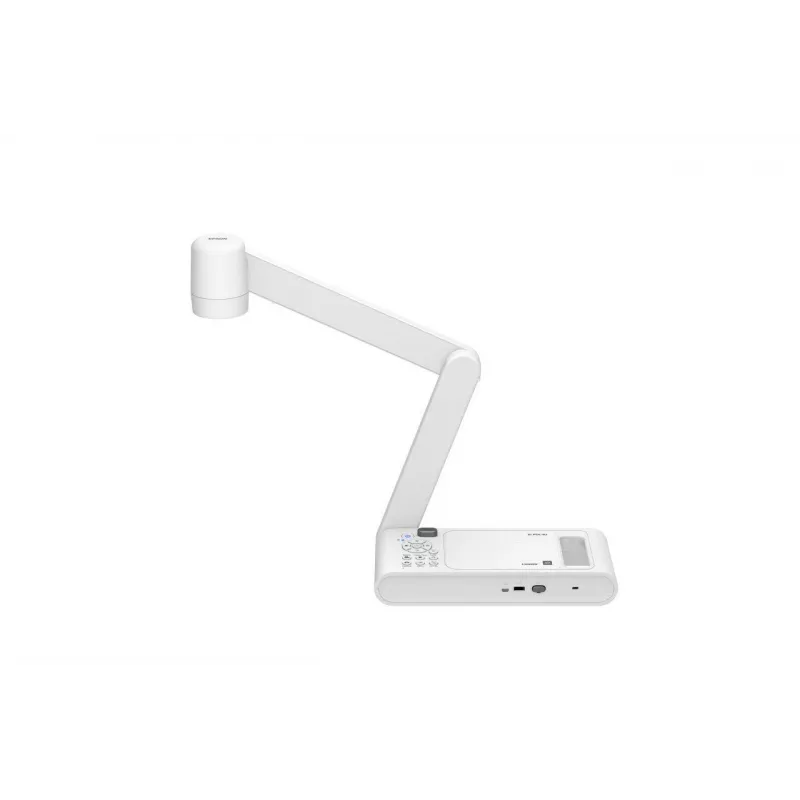 Epson ELPDC30 V12HB09080 dokumenttikamera, 4K UHD (3840 x 2160), 13 MP, 23x digitaalinen / 10x optinen zoom, CMOS, HDMI/USB/Wi-Fi, valkoinen