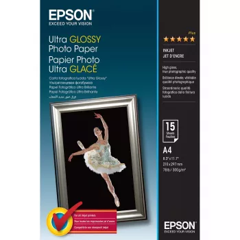 Epson Ultra Glossy valokuvapaperi - A4 - 15 arkkia