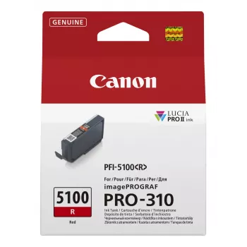 Canon PFI-5100 R värikasetti 1 kpl alkuperäinen punainen
