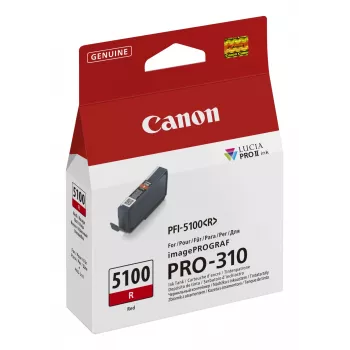 Canon PFI-5100 R värikasetti 1 kpl alkuperäinen punainen
