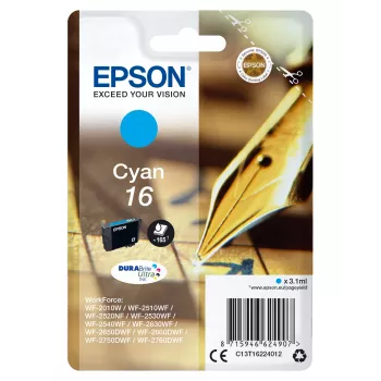 Epson Pen and crossword yksittäispakkaus syaani 16 DURABrite Ultra muste