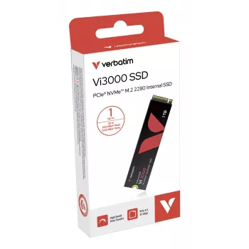 SSD-levy Verbatim 1 TB M.2 PCIe NVMe Vi3000