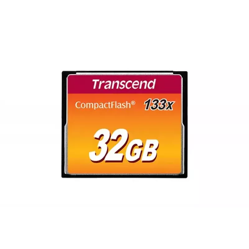Flash-muisti Transcend 32GB CompactFlash 133x TS32GCF133