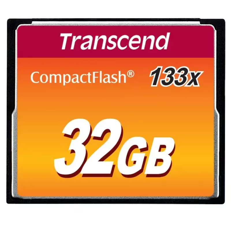 Flash-muisti Transcend 32GB CompactFlash 133x TS32GCF133