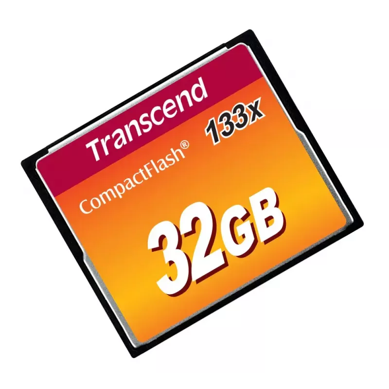 Flash-muisti Transcend 32GB CompactFlash 133x TS32GCF133