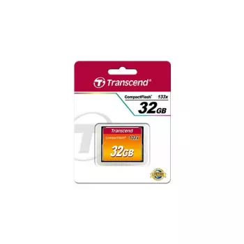 Flash-muisti Transcend 32GB CompactFlash 133x TS32GCF133
