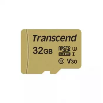 Flash-muisti Transcend 32 GB MicroSDHC UHS-I 500S