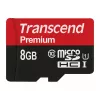 Flash-muisti Transcend 8 GB MicroSDHC Class 10 UHS-I TS8GUSDCU1