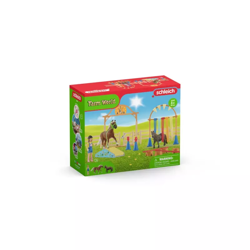 Ponin ketteryysharjoittelu Schleich 42481 monivärinen muovi 3-8 vuotta