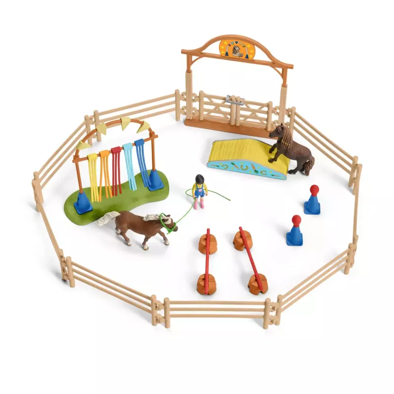 Ponin ketteryysharjoittelu Schleich 42481 monivärinen muovi 3-8 vuotta