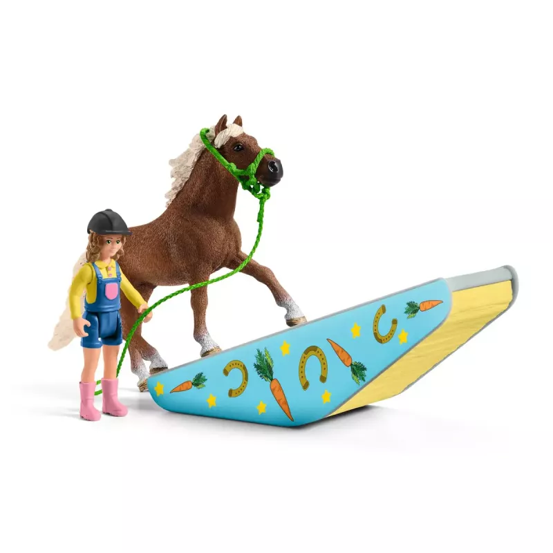 Ponin ketteryysharjoittelu Schleich 42481 monivärinen muovi 3-8 vuotta