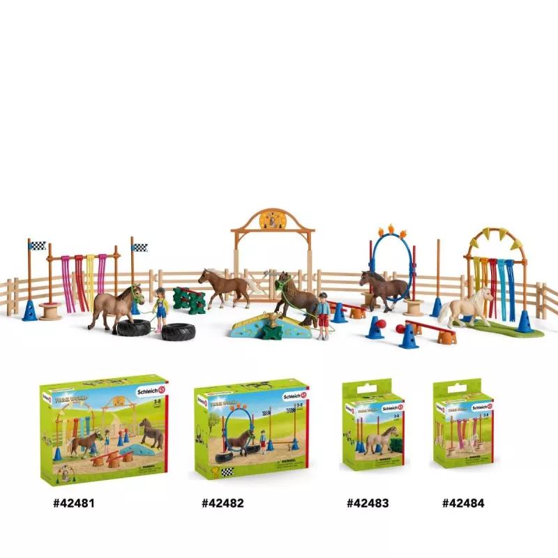 Ponin ketteryyskilpailu Schleich FARM WORLD 42482