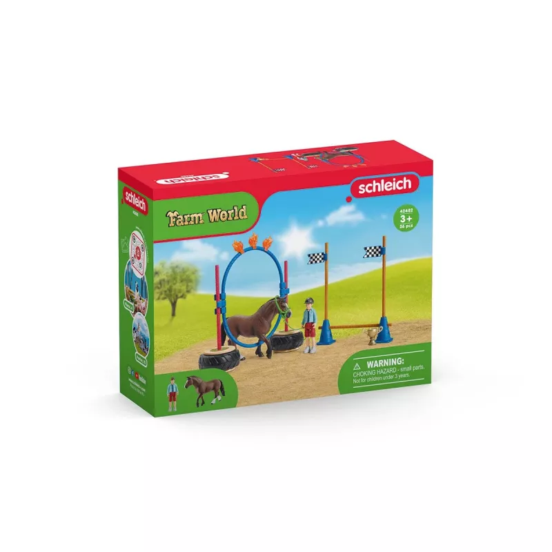 Ponin ketteryyskilpailu Schleich FARM WORLD 42482