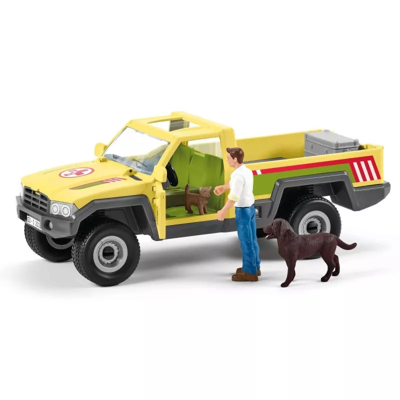 Eläinlääkärikäynti maatilalla Schleich FARM WORLD 42503