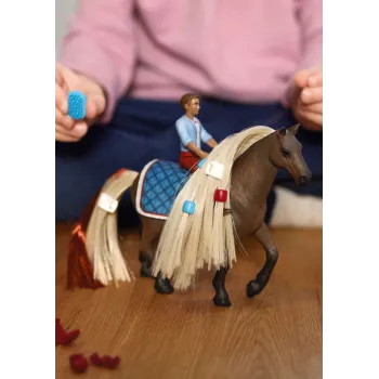schleich HORSE CLUB Sofian Beauties aloituspakkaus Leo & Rocky monivärinen