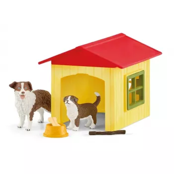 Schleich FARM WORLD Koirankoppi 42573 monivärinen suositeltu ikä 3+