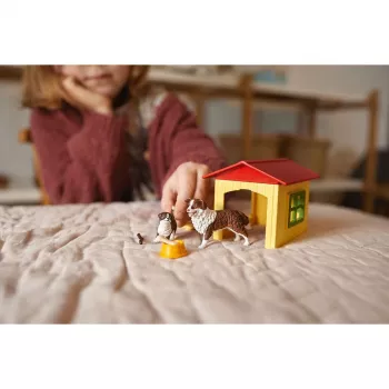 Schleich FARM WORLD Koirankoppi 42573 monivärinen suositeltu ikä 3+