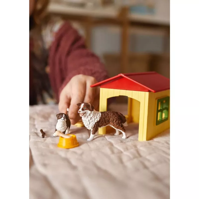 Schleich FARM WORLD Koirankoppi 42573 monivärinen suositeltu ikä 3+