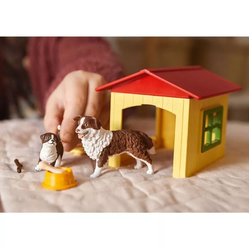 Schleich FARM WORLD Koirankoppi 42573 monivärinen suositeltu ikä 3+