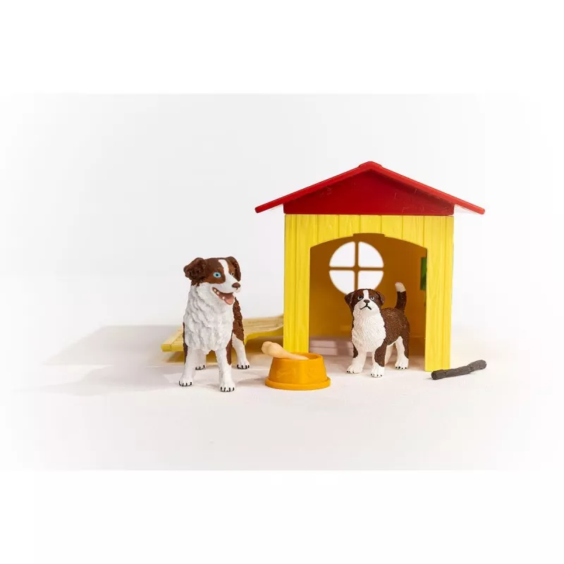 Schleich FARM WORLD Koirankoppi 42573 monivärinen suositeltu ikä 3+