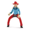 schleich Cowgirl Barrel Racing Fun, 3 vuotta, monivärinen