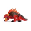 schleich ELDRADOR CREATURES Magma-lisko, 7 vuotta, laavamaailma, hirviöt ja lohikäärmeet, musta, punainen, muovi