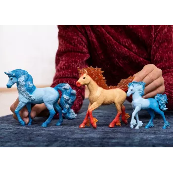 Lelu Schleich BAYALA Elementa tuli-yksisarvinen ori oranssi 70756S