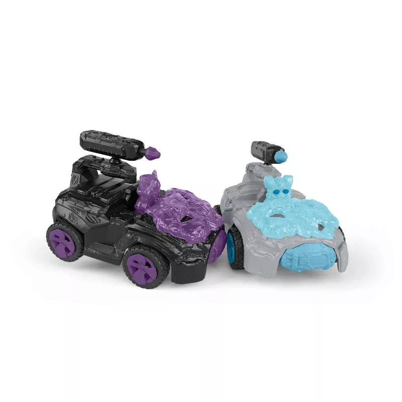 Schleich Shadow CrashMobile mini-olennon kanssa musta violetti 42672