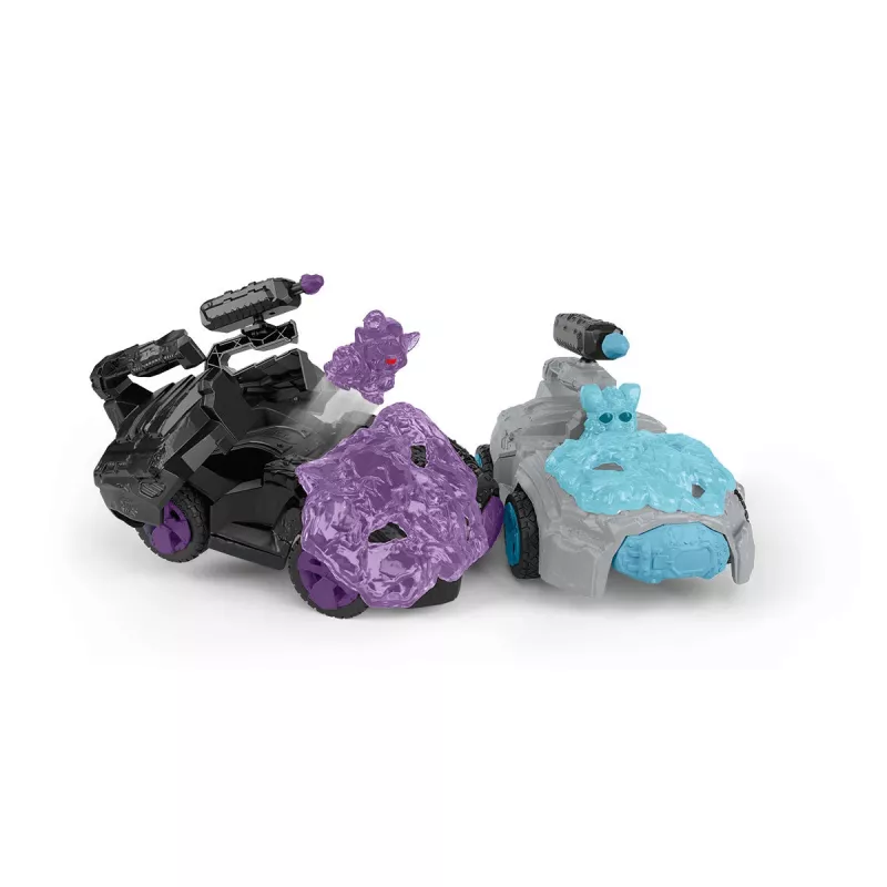 Schleich Shadow CrashMobile mini-olennon kanssa musta violetti 42672