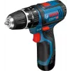 Pistoolikahvaporakone Bosch GSB 12V-15, 1300 kierr./min, 2 Ah akku